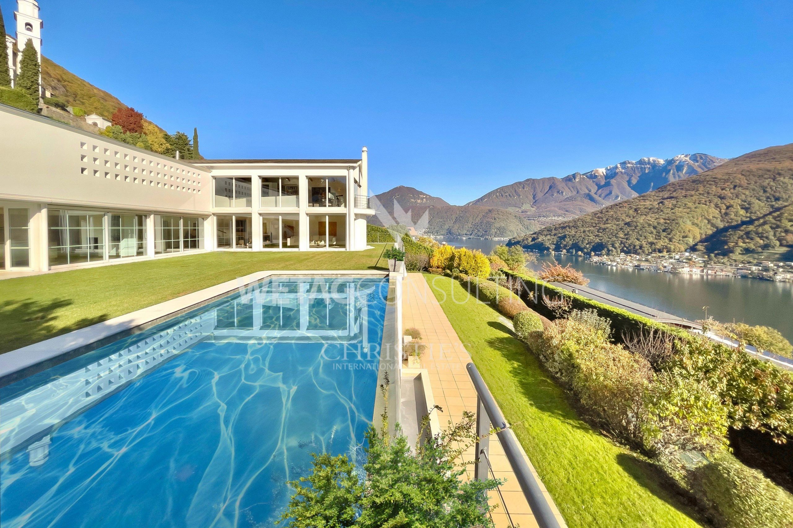 Portal Inmobiliario de Lujo en Vico Morcote, presenta chalet de lujo venta en Lugano, residencia exclusiva para comprar y propiedades independientes en venta en Tesino.